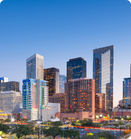Dallas city skyline